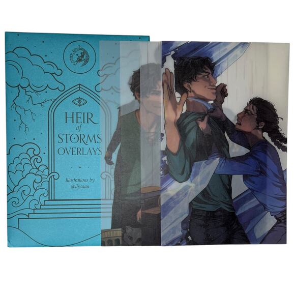 FairyLoot Heir of Storms Page Overlays - Lauryn Hamilton Murray June 2025 - Picture 2 of 8
